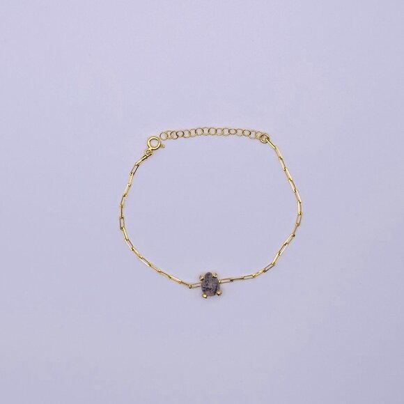 Handmade Adjustable Citrine Processed Bracelet - Picture 3 of 8